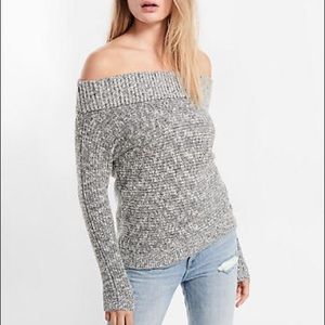 Express Off The Shoulder Sweater